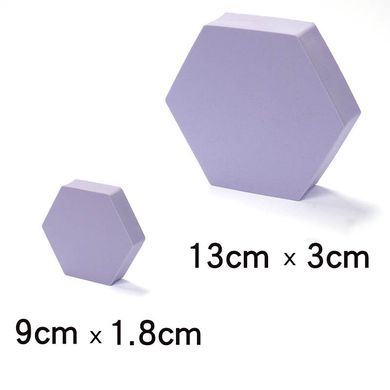 Реквізит для предметної зйомки devicity з 8 Фіолетових геометричних фігур
