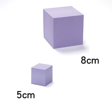 Реквизит для предметной съёмки devicity из 8 Фиолетовых геометрических фигур