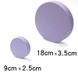 Реквизит для предметной съёмки devicity из 8 Фиолетовых геометрических фигур