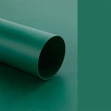 Зелений малахіт вініловий ПВХ фотофон DEVICITY для предметної зйомки 0.6×0.9 м
