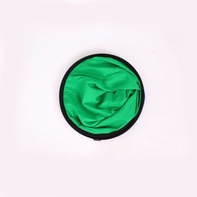 Складной фотофон на пружине 2 в 1 Зеленый (Хромокей) и Серый Selens 1 х 1,5 м + Чехол