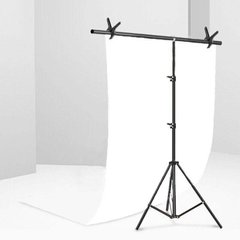 Набор для съемки devicity: Белый Виниловый фон 1.2×2 м + Стойка держатель для фотофона 1.5×2 м