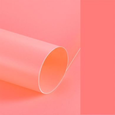 Розовый персик виниловый ПВХ фотофон DEVICITY для предметной съемки 0.9×1.2 м