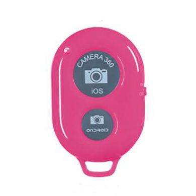 Bluetooth пульт для смартфонів і планшетів (iOS, Android) Рожевий