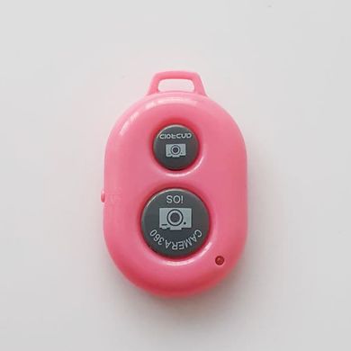 Bluetooth пульт для смартфонов и планшетов (iOS, Android) Розовый