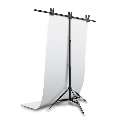 Білий вініловий ПВХ фотофон DEVICITY для студійної та предметної зйомки 1.5×2 м