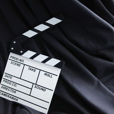 Фон для фото, фотофон тканинний безшовний Deep Cloth Diving Чорний 3×4 м студійний без кишені (Вага 1,1 кг)