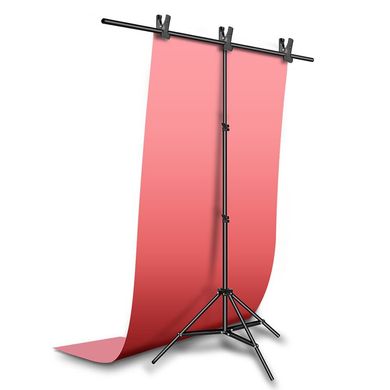 Рожевий вініловий ПВХ фотофон DEVICITY для студійної та предметної зйомки 1.2×2 м