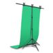 Зелений Хромакей вініловий ПВХ фотофон DEVICITY для студійної та предметної зйомки 1.2×2 м