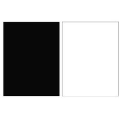 Белый + Черный бумажный фотофон GALE для предметной съемки (Двухсторонний фон) 0.57×0.87 м