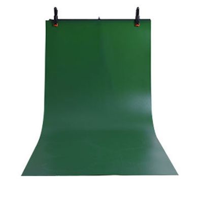 Темный зеленый виниловый ПВХ фотофон DEVICITY для предметной съемки 0.5×0.5 м