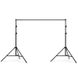 Набір для зйомки devicity: Білий Вініловий фон 1.6×2.5 м + Стійка ворота для фотофона 2×2 м