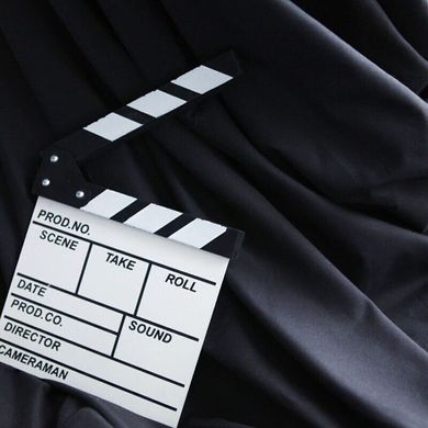 Фон для фото, фотофон тканинний безшовний Deep Cloth Diving Чорний 2.5×3 м студійний без кишені (Вага 0,6 кг)