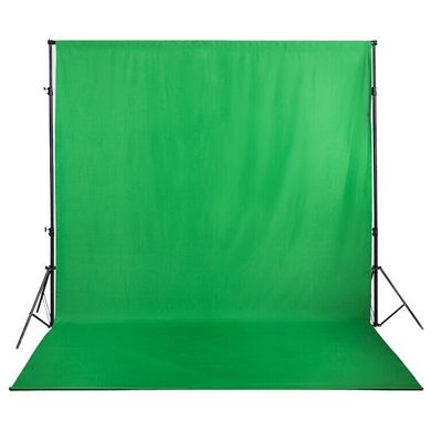Фон для фото, фотофон тканевый бесшовный Deep Cloth Зеленый (Хромакей) 200×300 см студийный с карманом (Вес 0,7 кг)