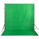 Фон для фото, фотофон тканевый бесшовный Deep Cloth Зеленый (Хромакей) 200×300 см студийный с карманом (Вес 0,7 кг)