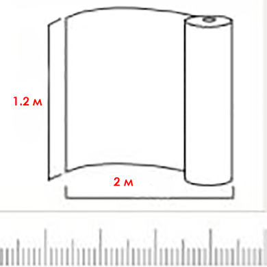 Серый асфальт бумажный фон для фото GALE рулон 1.2×2 м