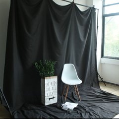 Набор для съемки devicity: Чорный тканевый фон 3×4 м + Стойка ворота для фотофона 3×2 м