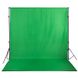 Фон для фото, фотофон тканевый бесшовный Deep Cloth Зеленый (Хромакей) 200×300 см студийный без кармана (Вес 0,7 кг)